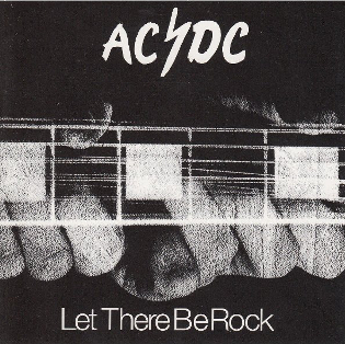 оригинальная австралийская обложка "Let there be rock"