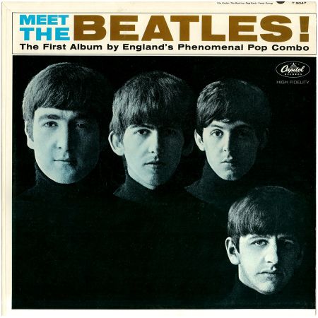 Обложка альбома Meet the Beatles