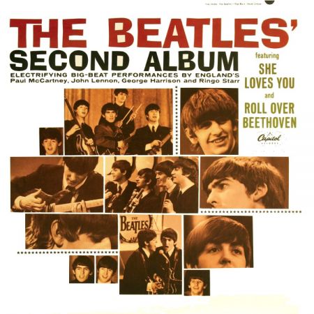 Обложка альбома The Beatles' Second Album
