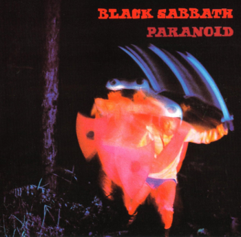 Обложка альбома Black Sabbath "Paranoid"