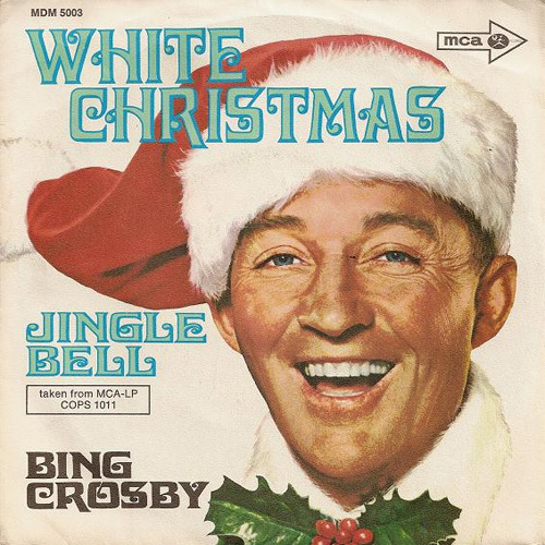 Обложка пластинки Бинга Кросби (1943) с записью Jingle Bells