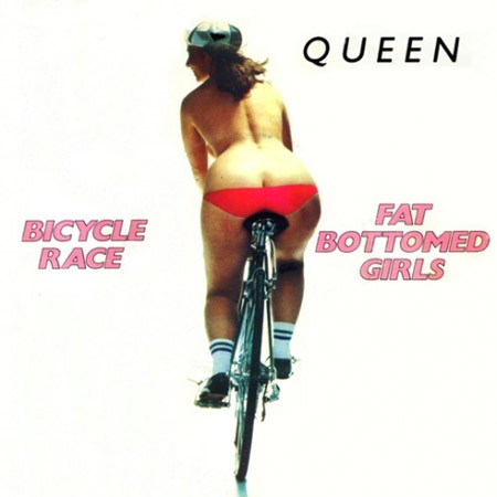 Обложка сингла Bicycle Race / Fat Bottom Girls