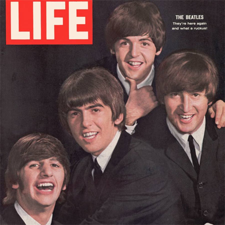 Битлз на обложке журнала Life, 1964-й год