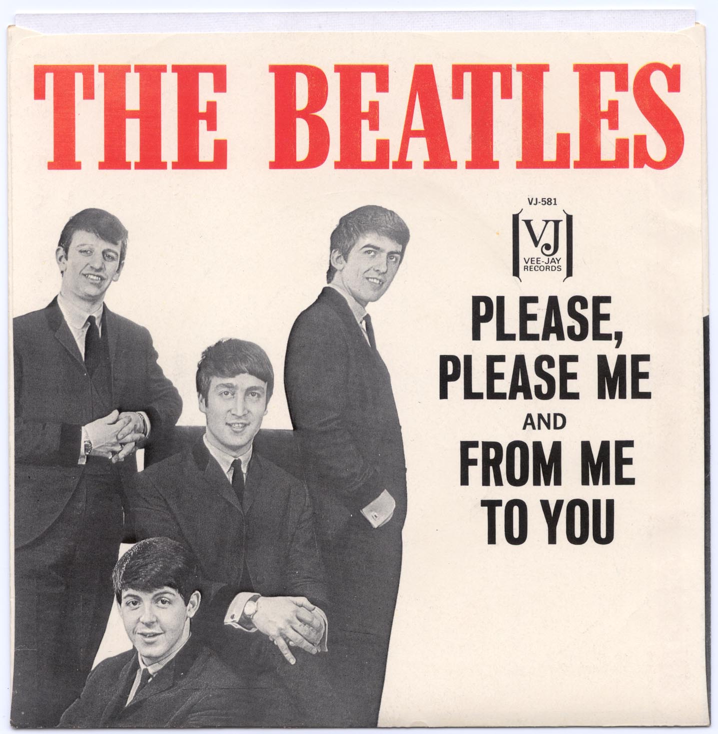 Иллюстрация к песне Please Please Me (The Beatles)